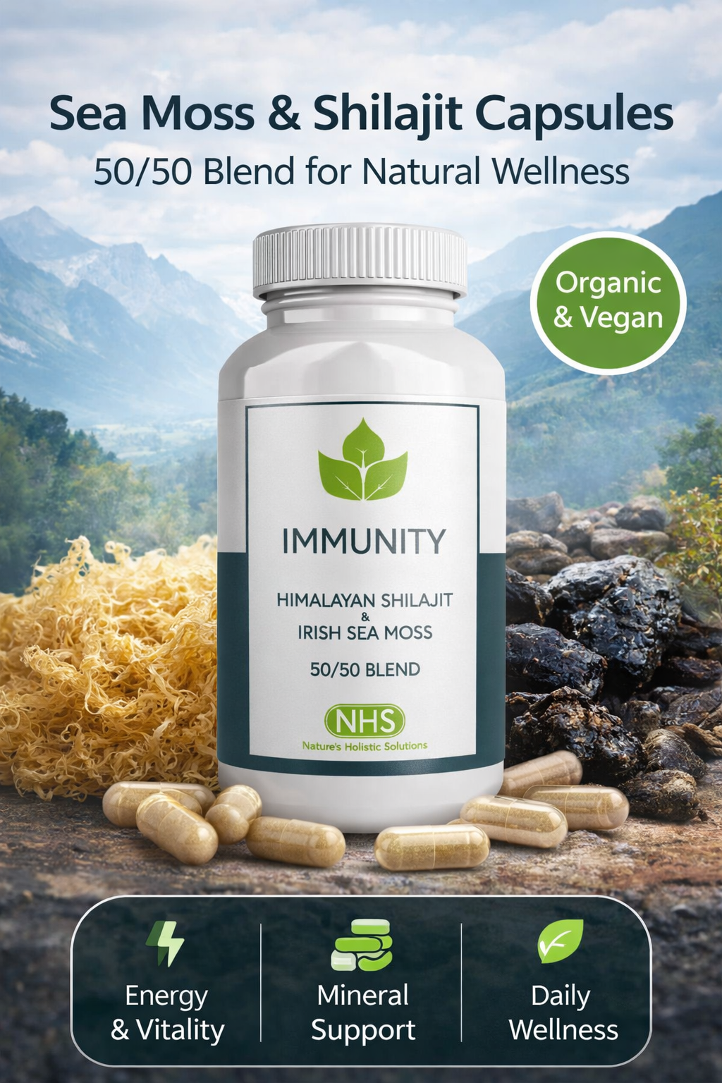 Sea Moss & Shilajit Benefits: Why This Powerful Combination Works