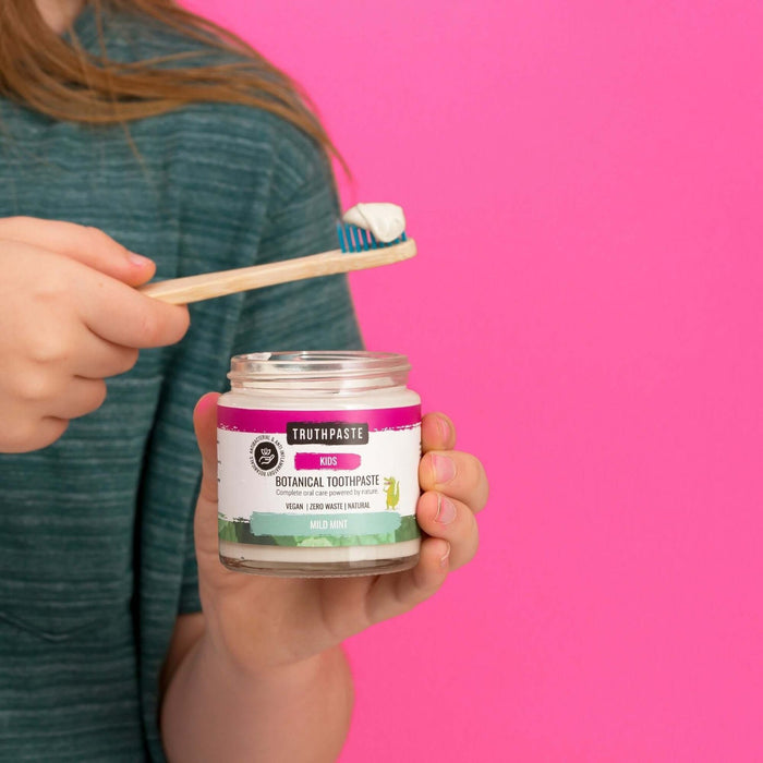 Truthpaste Kids Mild Mint – Natural Fluoride-Free Toothpaste