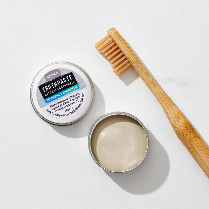 Truthpaste Peppermint & Wintergreen Toothpaste – 15ml