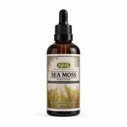 Sea Moss Tincture with Irish Sea Moss extract for natural immune support, digestive health, energy and everyday wellness