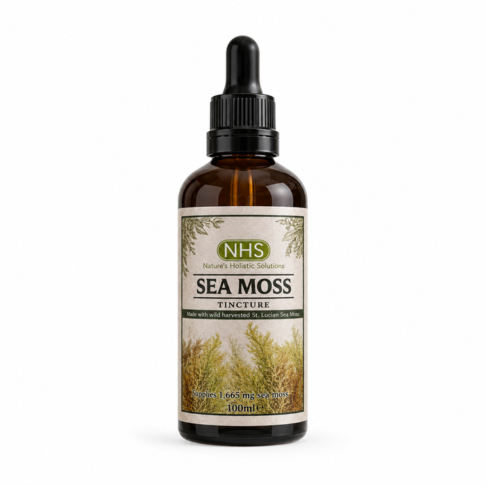 Sea Moss Tincture with Irish Sea Moss extract for natural immune support, digestive health, energy and everyday wellness