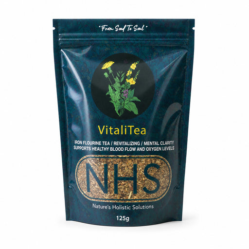 VitaliTea Iron Fluorine Alkaline Tea Blend, nine-herb loose-leaf tea