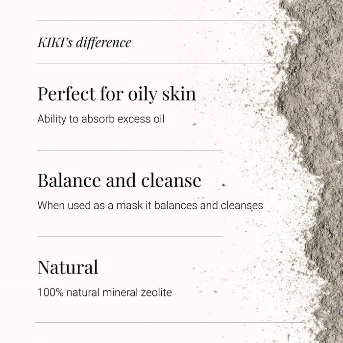 Zeolite Powder 120g | 100% Natural Clinoptilolite | KIKI Health