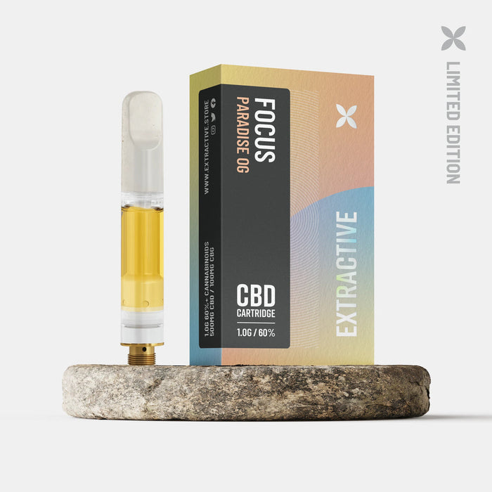 CBD Vape Cartridge 510 - 1.0g Uncut Oil - 60%+ Cannabinoids