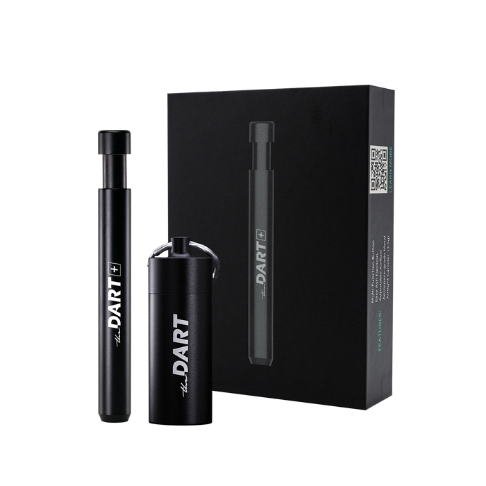 DART Plus Kit – One Hitter Pipe & Airtight Herb Canister