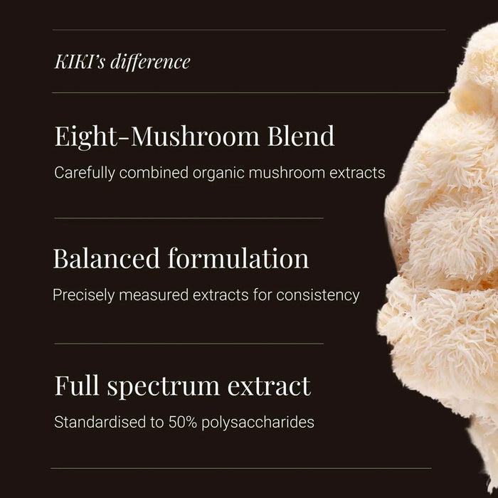 Organic Multi Mushroom Extract Tincture | 8 Mushroom Blend | 50ml