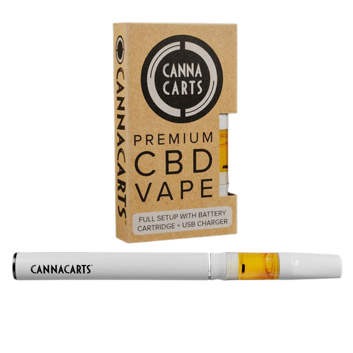 Cannacarts Premium CBD Vape Kit – 45% CBD & 12% CBG