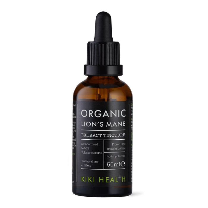 Organic Lion's Mane Mushroom Extract Tincture 50ml | Premium Liquid Drops