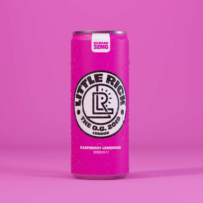 Little Rick 32mg CBD Sparkling 330ml Raspberry Lemonade