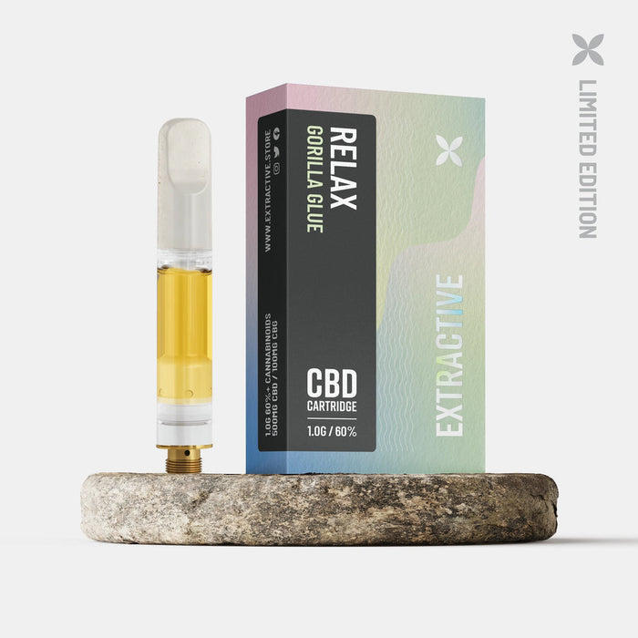 CBD Vape Cartridge 510 - 1.0g Uncut Oil - 60%+ Cannabinoids
