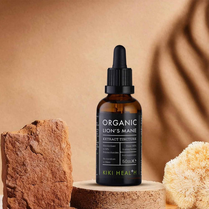 Organic Lion's Mane Mushroom Extract Tincture 50ml | Premium Liquid Drops