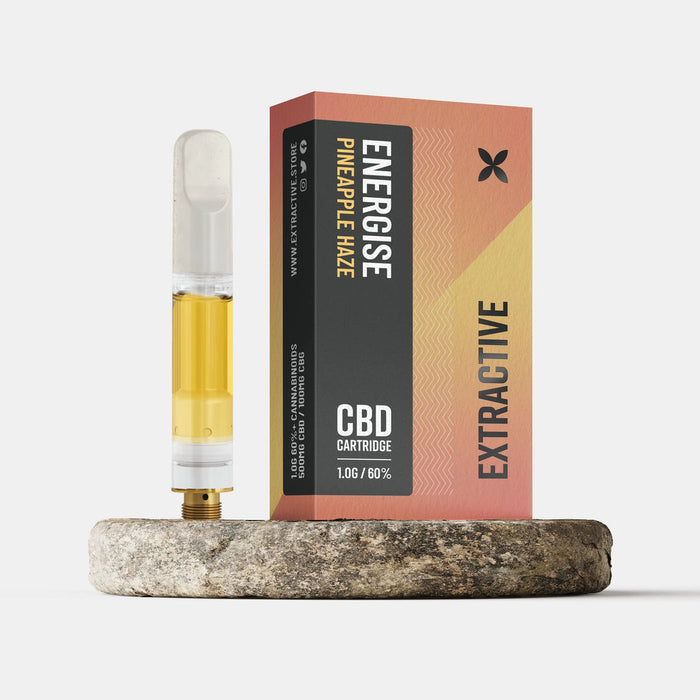 CBD Vape Cartridge 510 - 1.0g Uncut Oil - 60%+ Cannabinoids