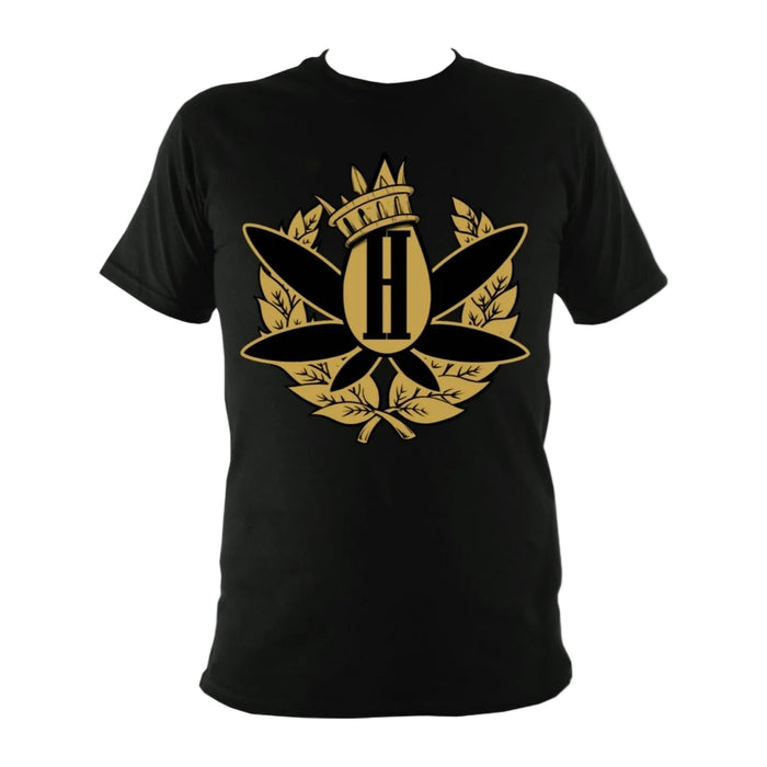 HEMPHASIZE Big Logo T-shirt - Black