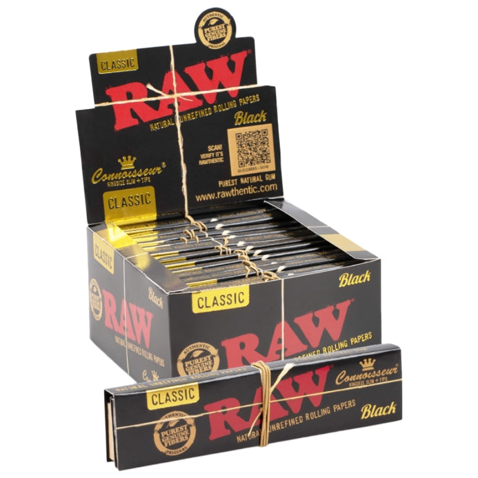 RAW Black Kingsize Connoisseur