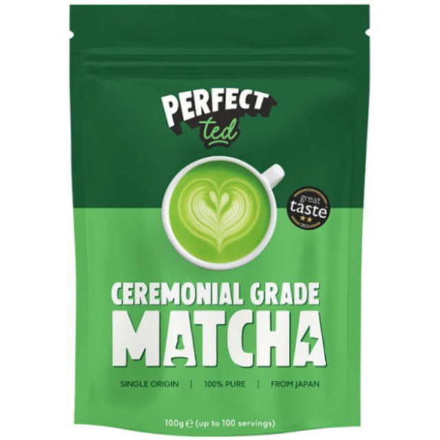 Ceremonial Grade Matcha Powder 100g Large Bag