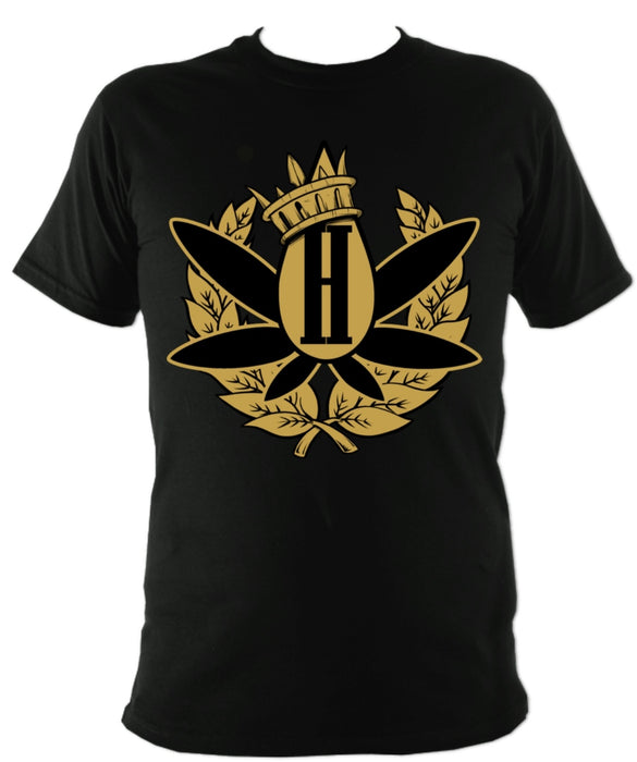 HEMPHASIZE Big Logo T-shirt - Black