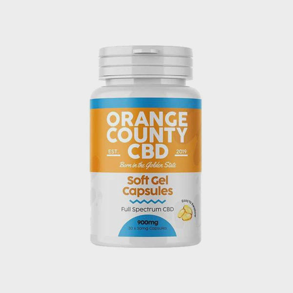 Orange county 900mg CBD softgels
