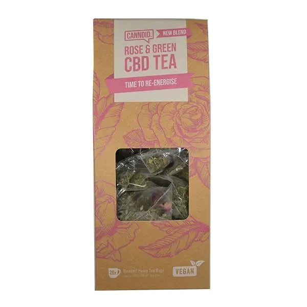 Canndid Rose & CBD Green Tea