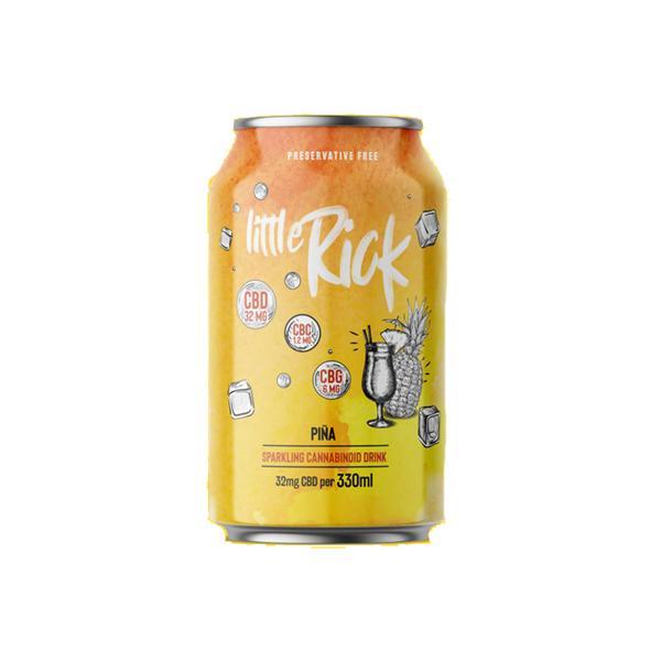 Little Rick 32mg CBD Sparkling 330ml Pina Drink