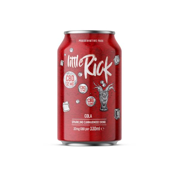 Little Rick 32mg CBD Sparkling 330ml Cola