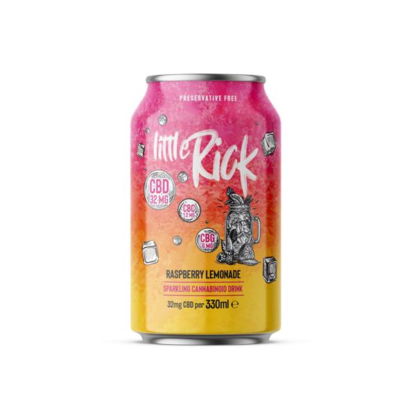 Little Rick 32mg CBD Sparkling 330ml Raspberry Lemonade