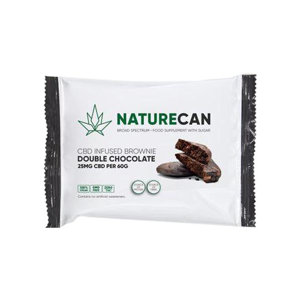 Naturecan 25mg CBD Double Chocolate Brownie 60g
