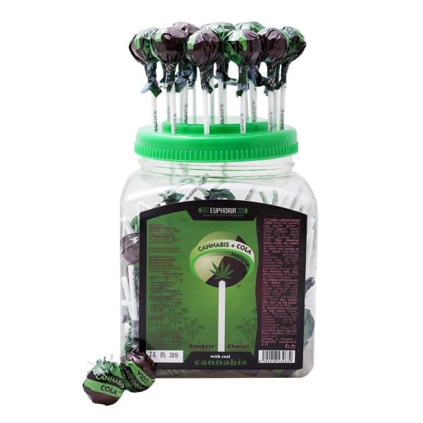 Euphoria Cannabis Cola Lollipops 12g
