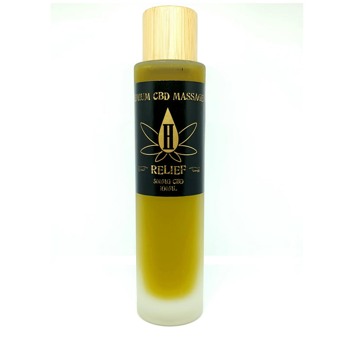 HEMPHASIZE Premium 500mg CBD Massage oil